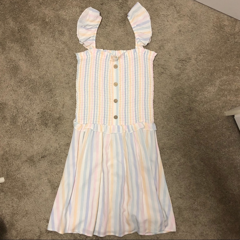 Ocean Drive dress!  Pastel Multi stripe NWT!!